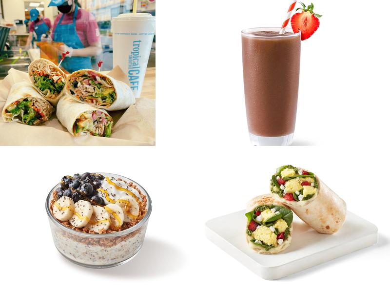 Tropical Smoothie Cafe Menu