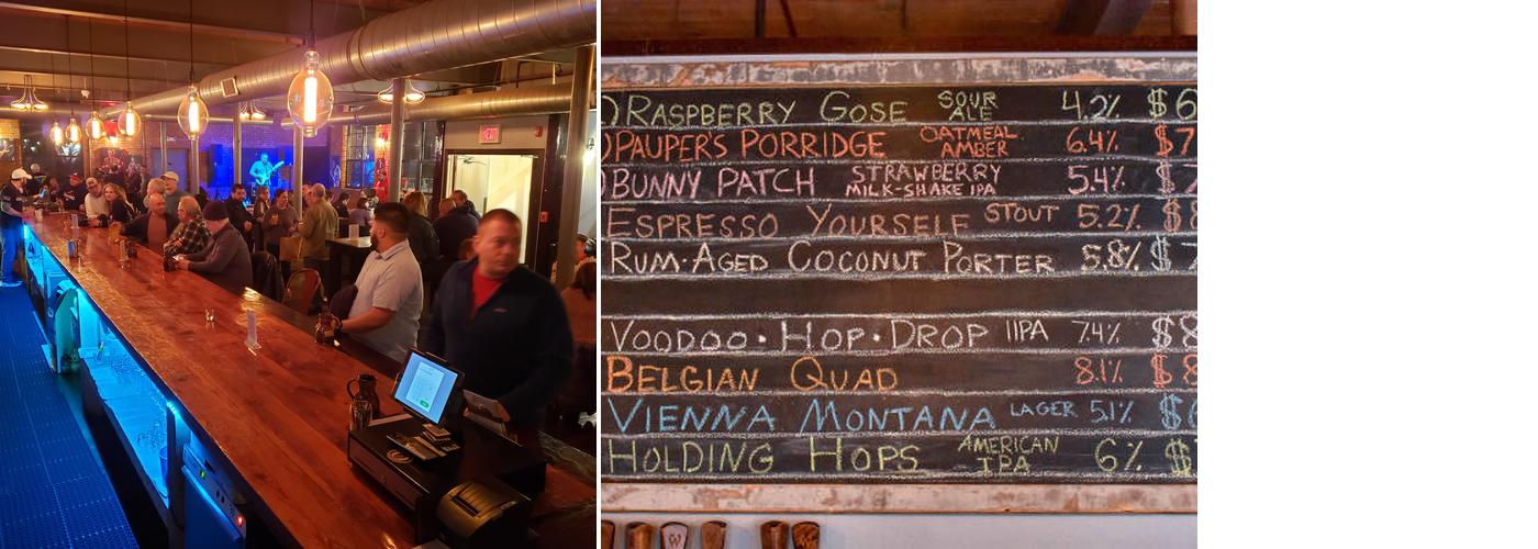 Witchdoctor Brewing Company Menu