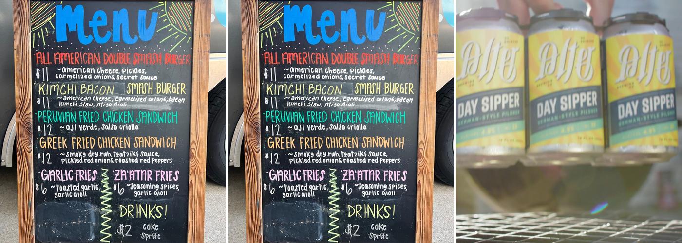 Alter Brewing Company Menu