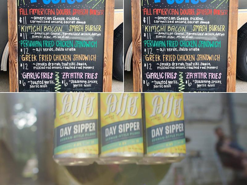 Alter Brewing Company Menu