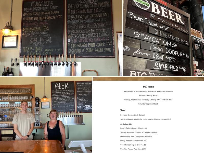 Thirsty Street Brewing Co Menu