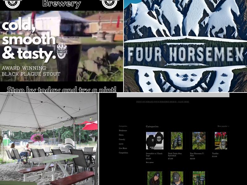 Four Horsemen Brewery Menu