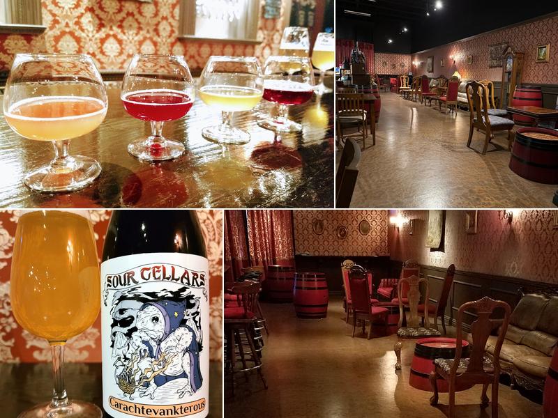 Sour Cellars Barrel Room