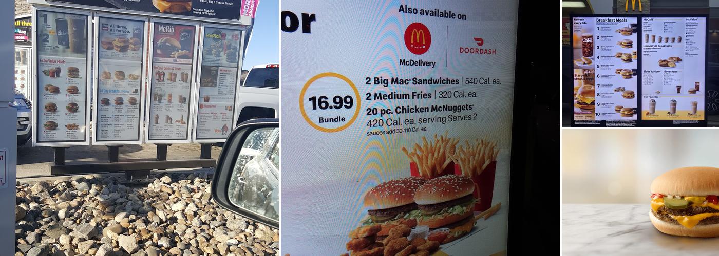 McDonald's Menu