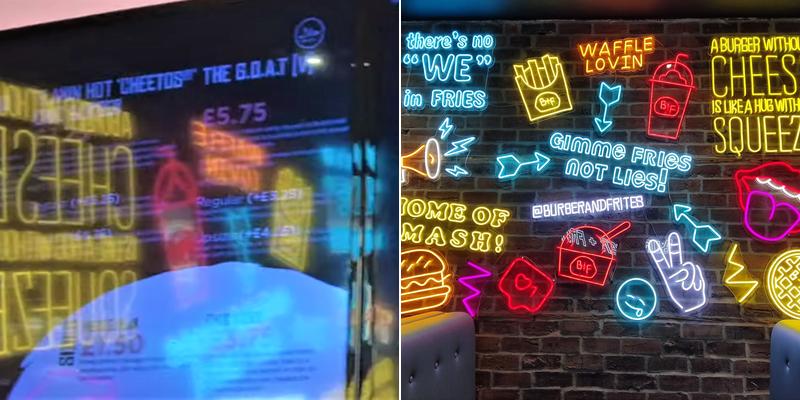 Burger + Frites Menu