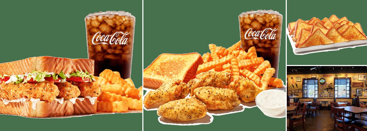 Zaxby's Chicken Fingers & Buffalo Wings Menu