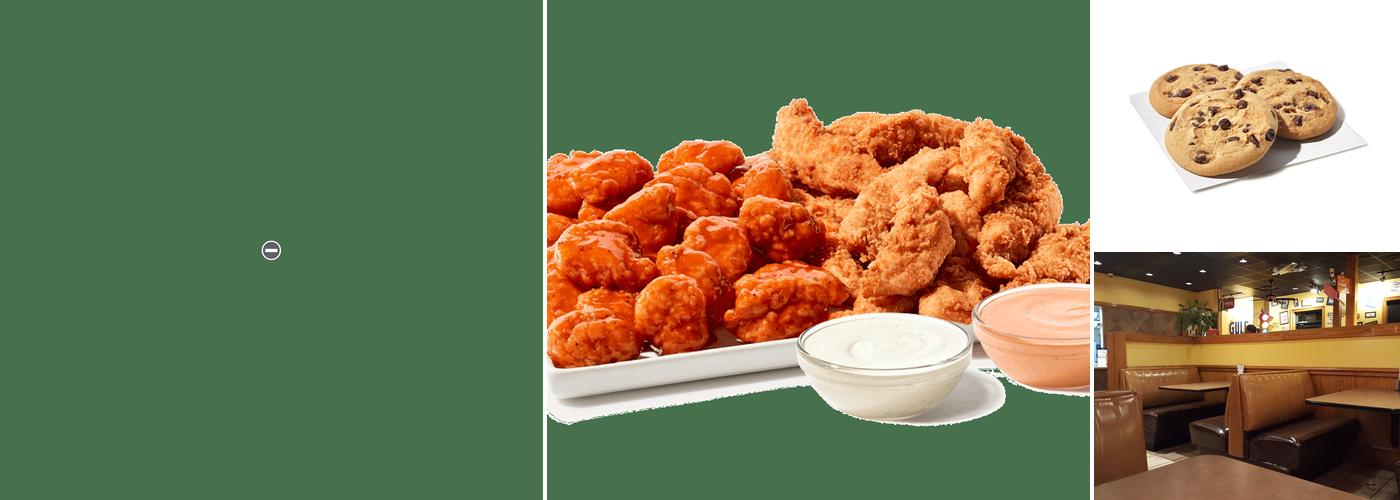 Zaxbys Chicken Fingers & Buffalo Wings Menu