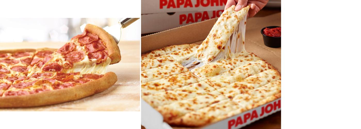 Papa Johns Pizza Menu