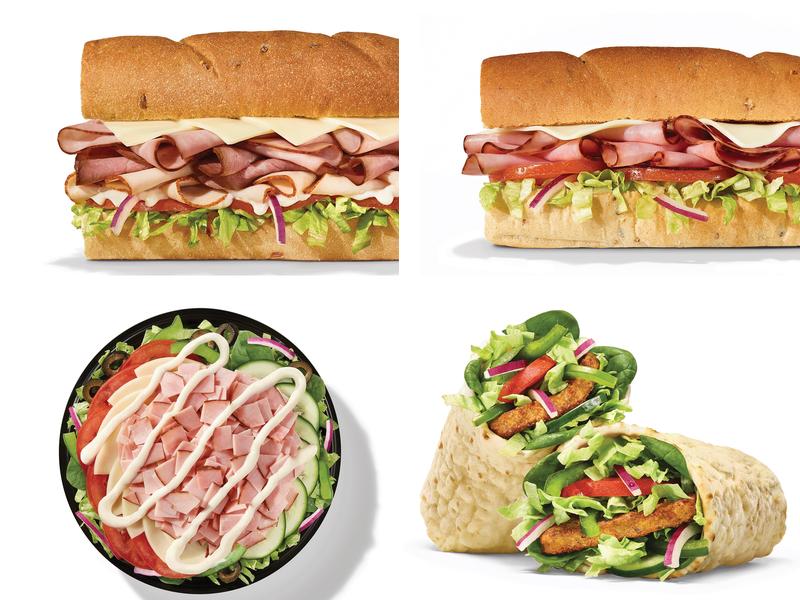 Subway Menu