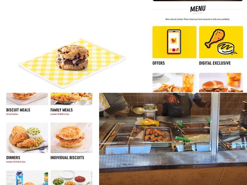 Bojangles Menu