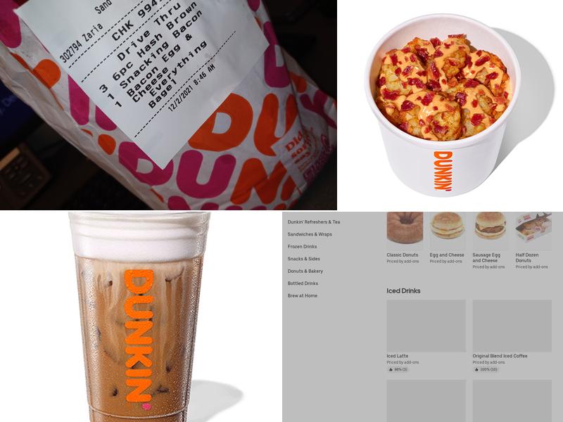 Dunkin' Menu