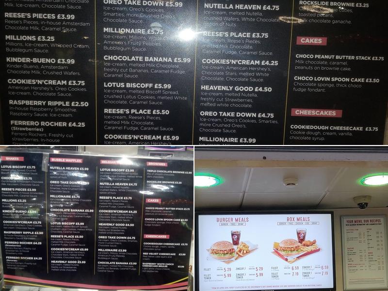 KFC Manchester - Arndale Centre Menu