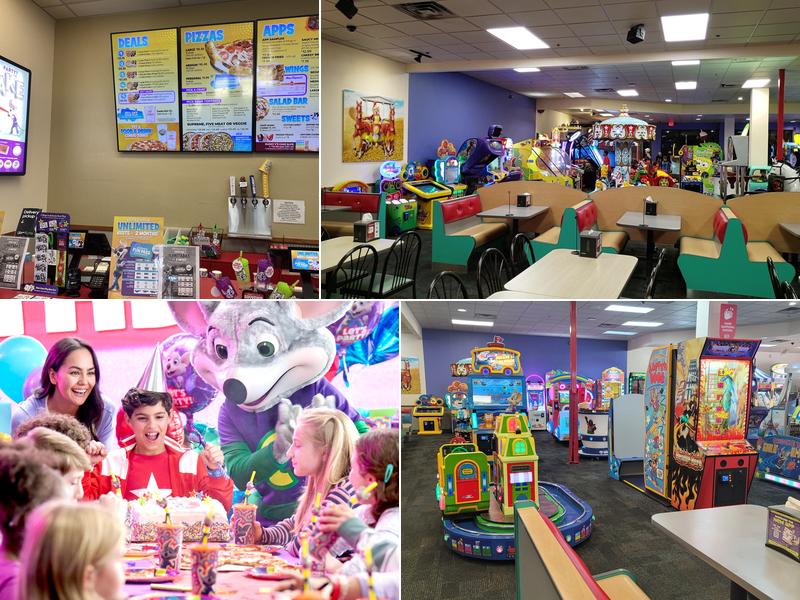 Chuck E. Cheese Menu