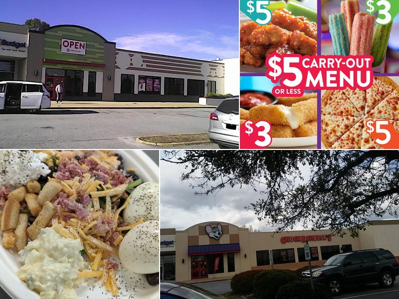 Chuck E. Cheese 660 Spartan Blvd Suite 250, Spartanburg