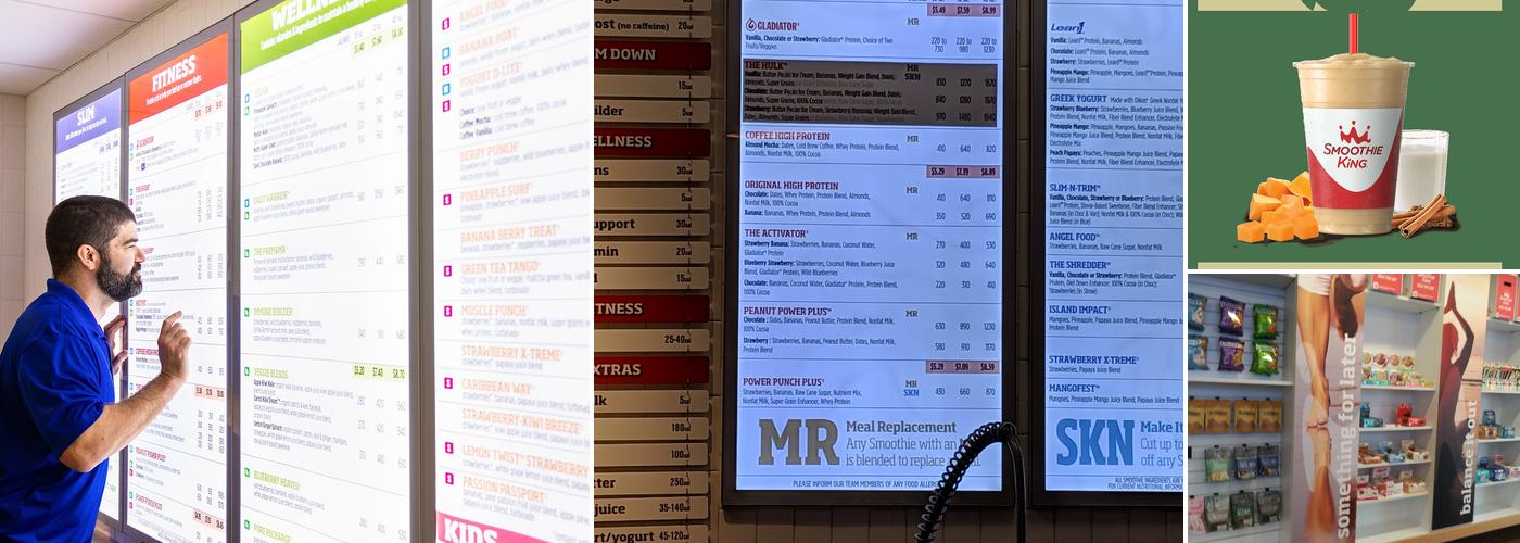 Smoothie King Menu