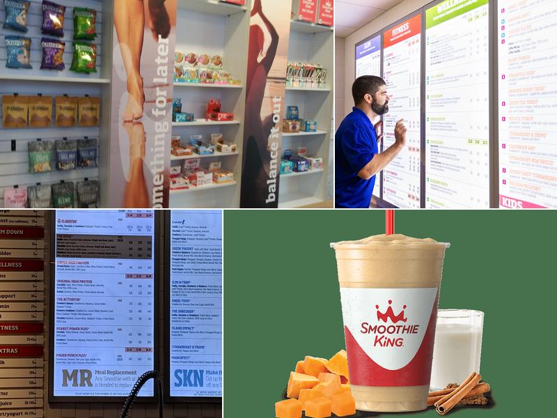 Smoothie King Menu