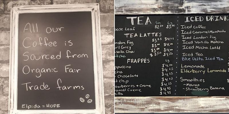 Elpida Café & Roastery Menu