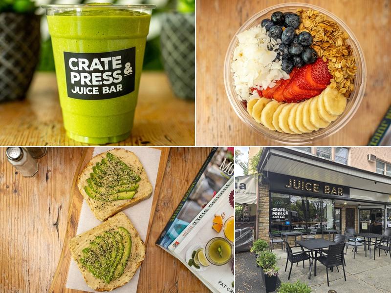 Crate & Press Juice Bar 266 N Keswick Ave, Glenside