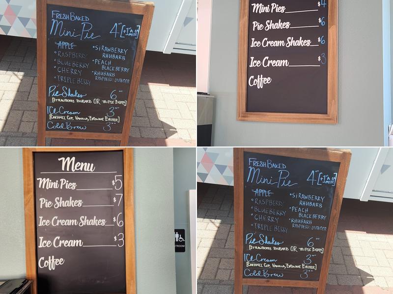 Try Pie Bakery Menu