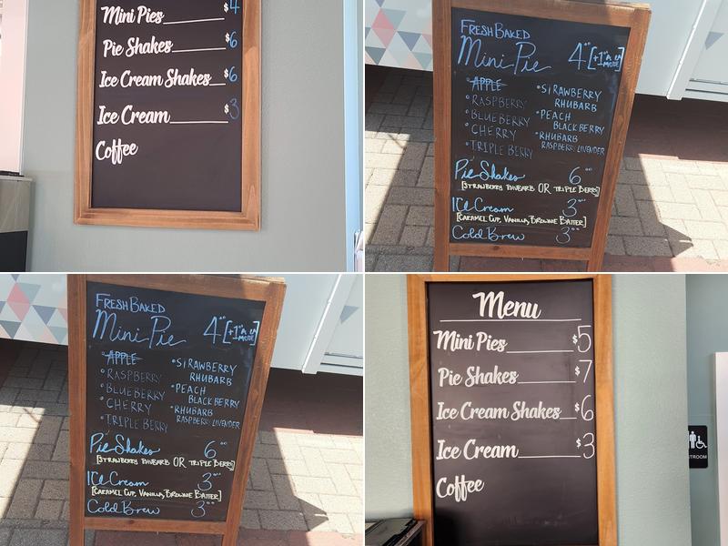 Try Pie Bakery Menu
