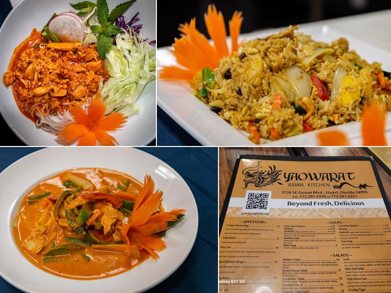 Yaowarat Asian Kitchen Menu