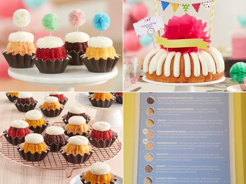 Nothing Bundt Cakes Menu