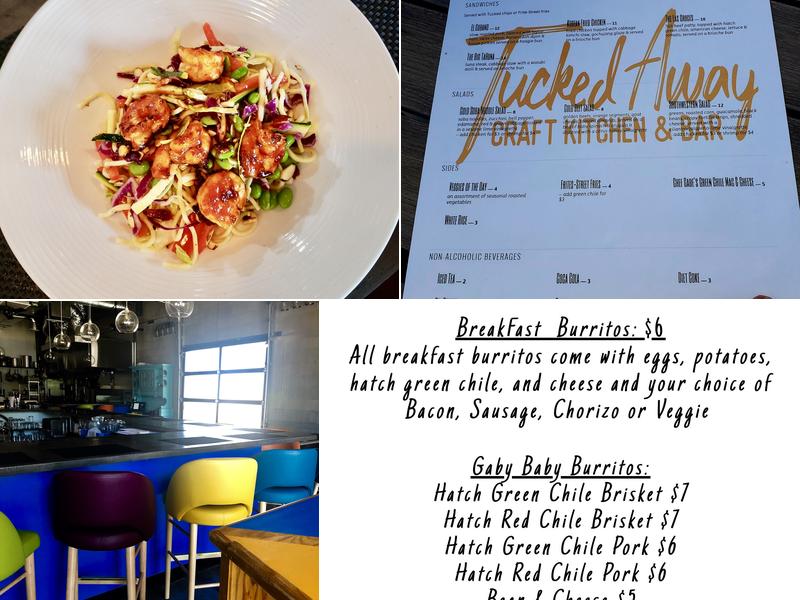 Tucked Away Craft Kitchen & Bar Menu