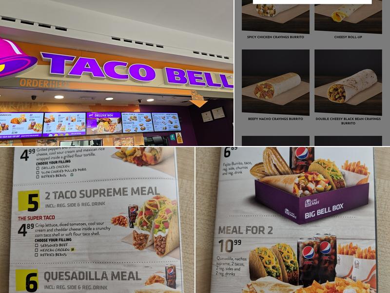 Taco Bell Menu