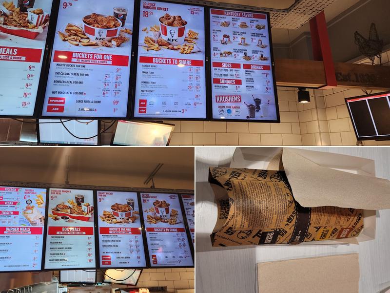 KFC Wimbledon - The Broadway Menu