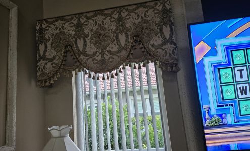 Custom drapery made by Nadilia Inc