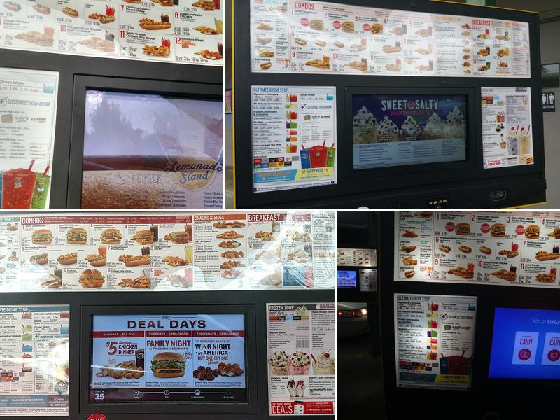 Sonic Drive-In Menu