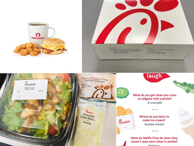 Chick-fil-A Menu