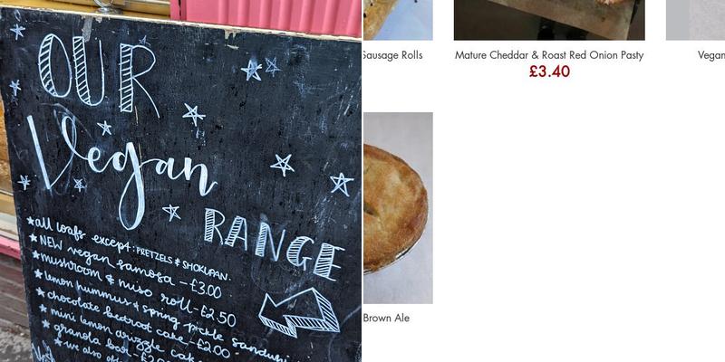 Pink Lane Bakery Menu