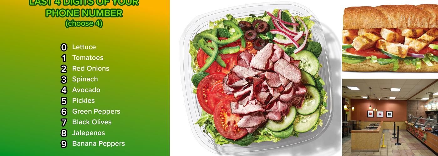 Subway Menu
