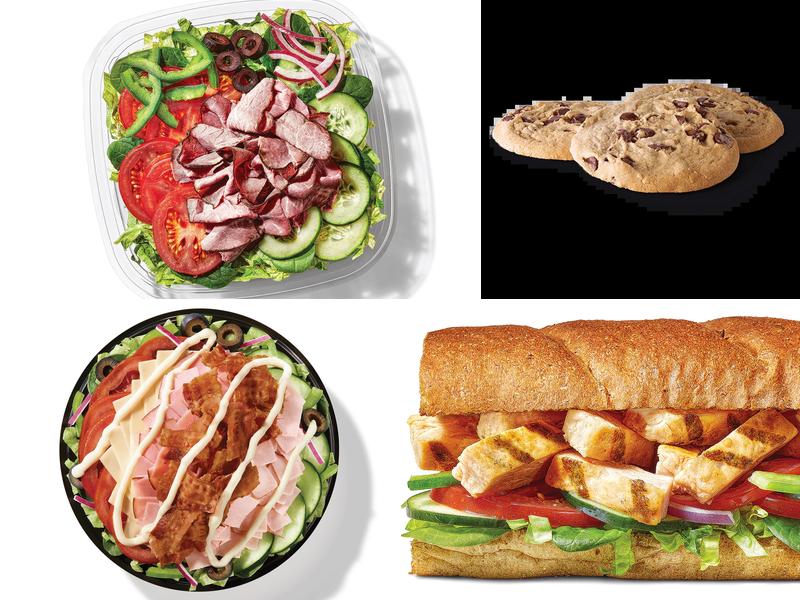 Subway Menu