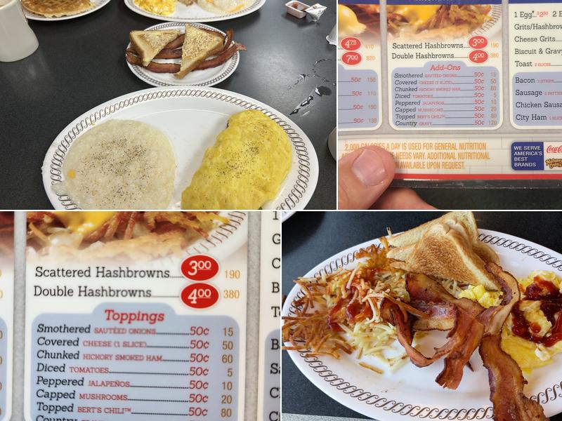 Waffle House Menu
