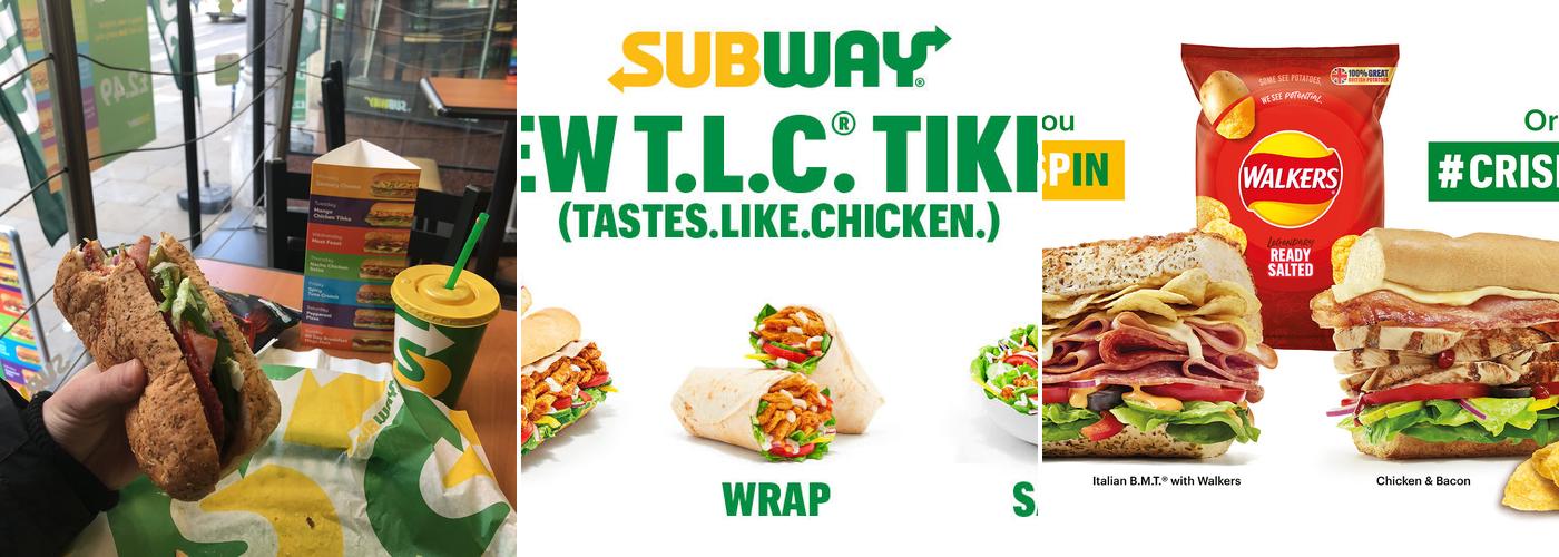 Subway Menu