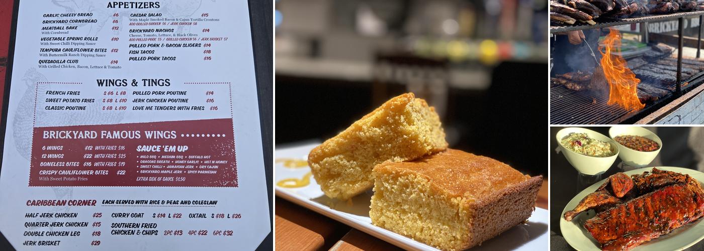 BRICKYARD BBQ & BAR Menu
