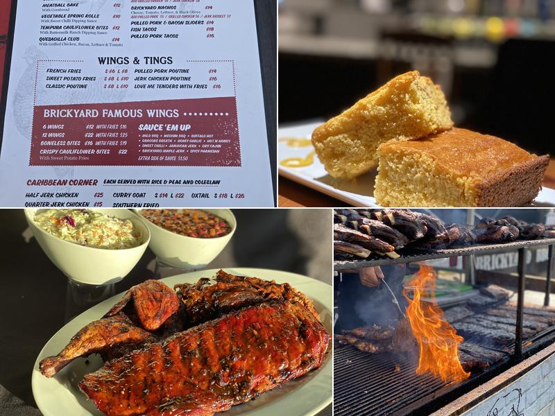BRICKYARD BBQ & BAR Menu
