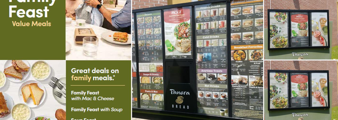 Panera Bread Menu