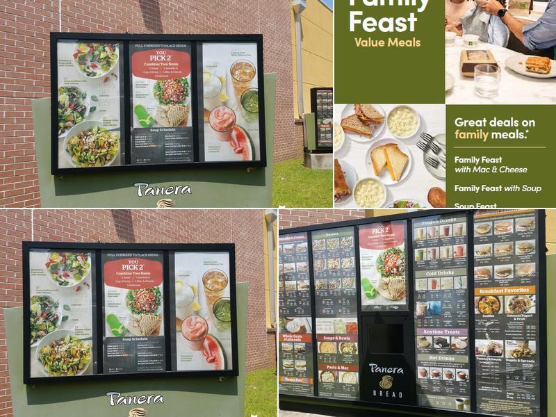 Panera Bread Menu
