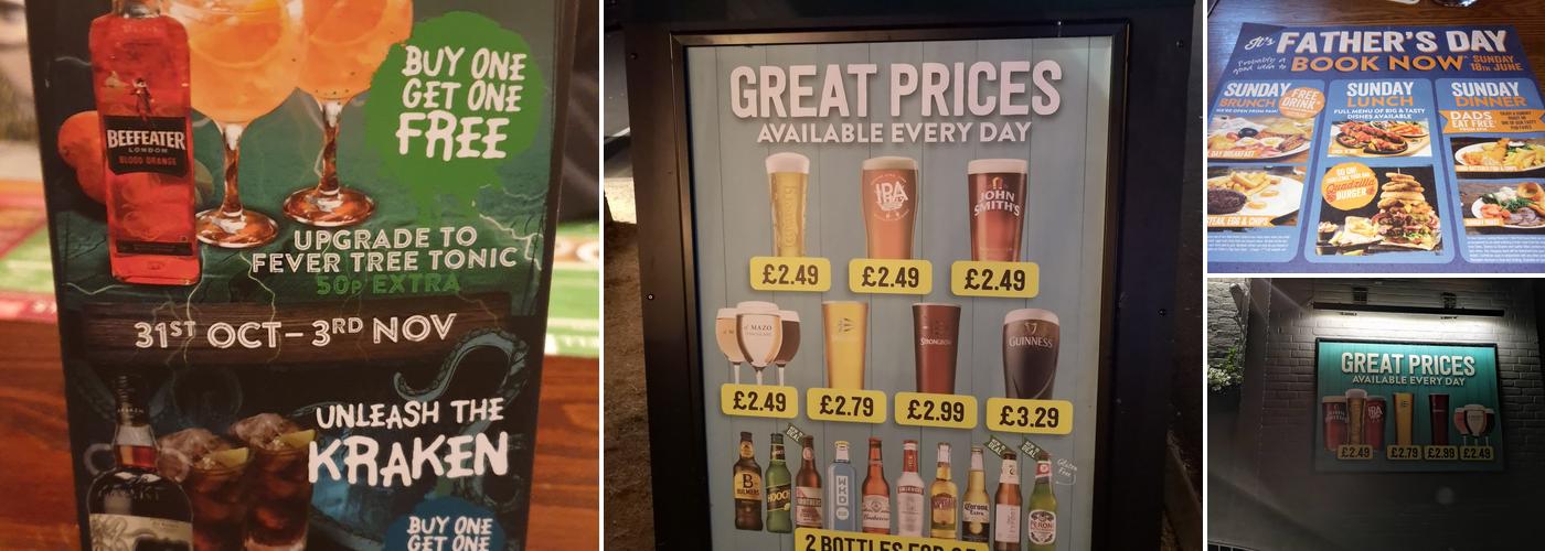 Heron Menu