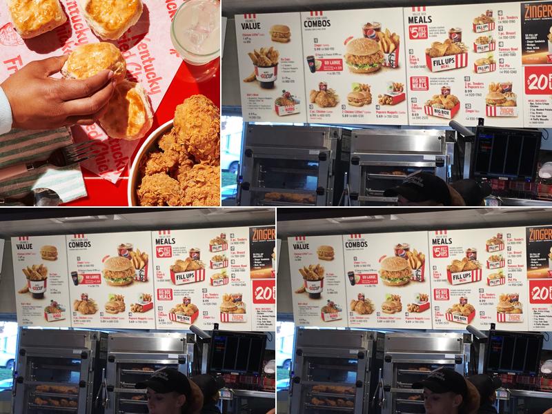 KFC Menu