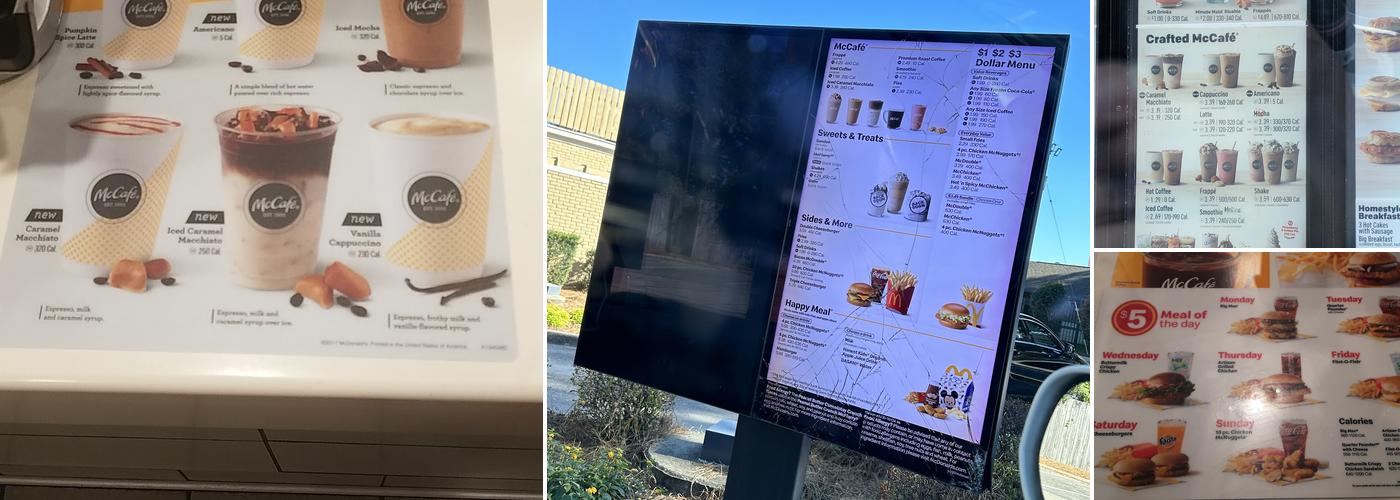 McDonald's Menu