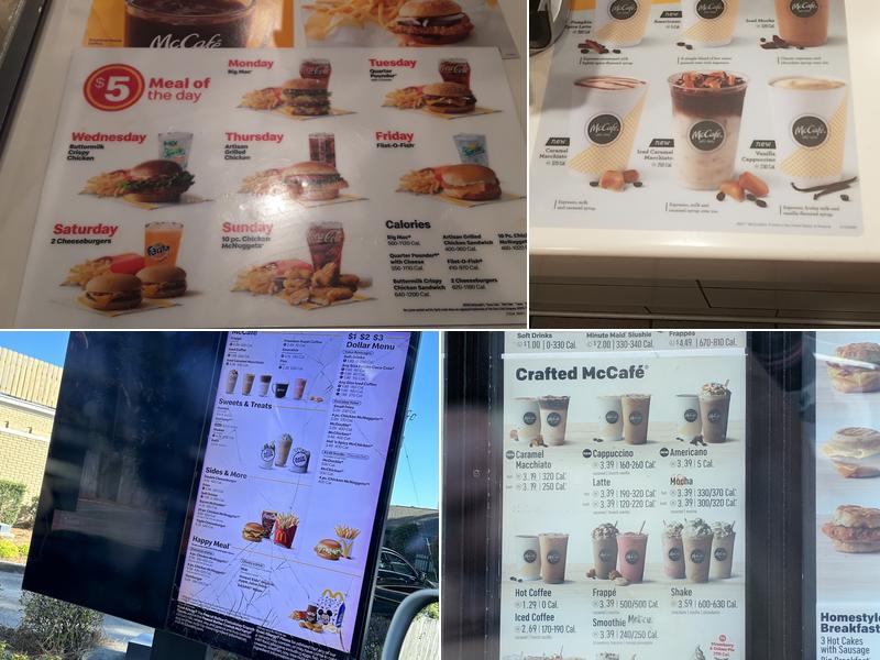 McDonald's Menu