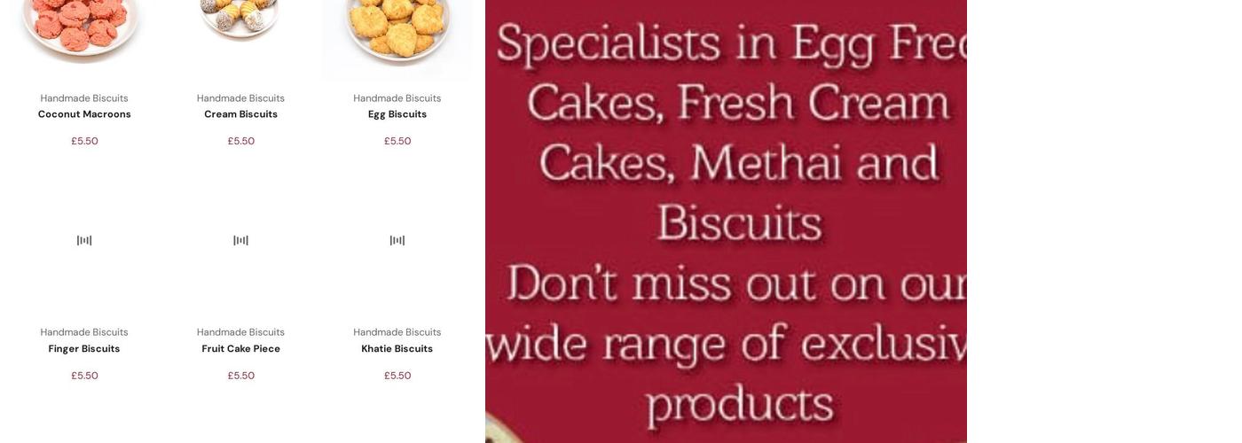 Nafees Bakers & Sweets Keighley Menu
