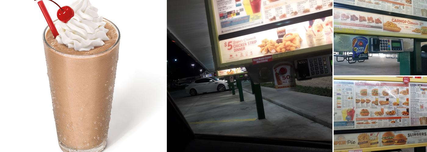 Sonic Drive-In Menu