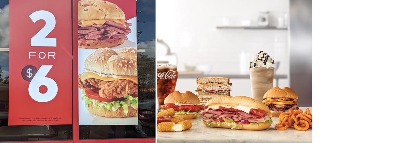 Arby's Menu