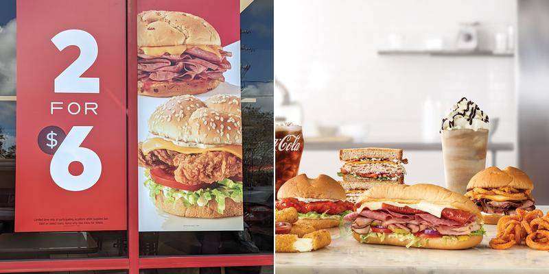 Arby's Menu