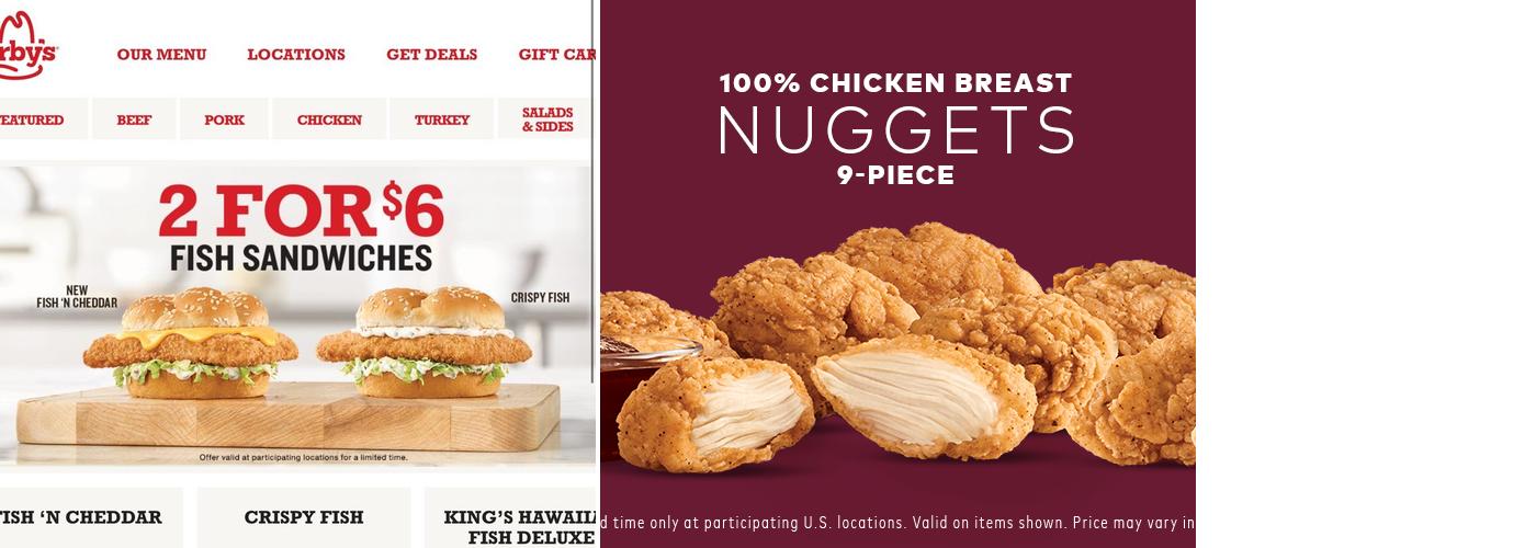 Arby's Menu